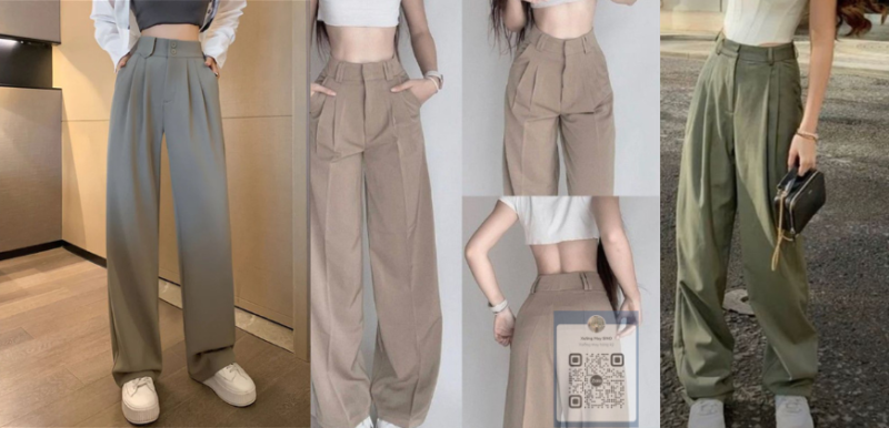 kiểu quần tây nữ hot nhất năm nay