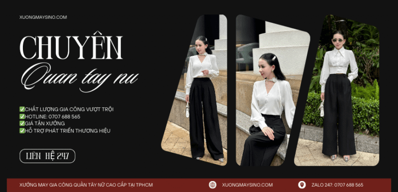 Quần tây nữ ống suông không chỉ là trang phục thường ngày mà còn là biểu tượng của sự thanh lịch, tiện dụng và hiện đại.