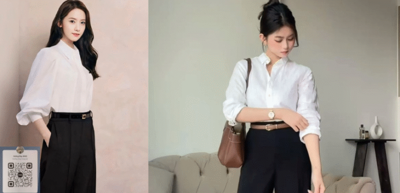 Top 5 mẫu sơ mi nữ công sở không bao giờ lỗi mốt